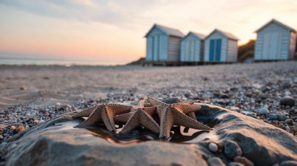 Les meilleures plages à Wimereux pour admirer les étoiles de mer
