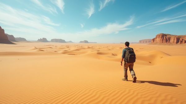 Trek dans le désert : une expérience d'aventure inoubliable