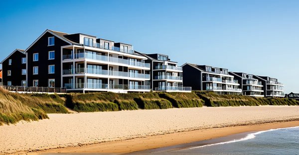 Vacances à houlgate : appartements modernes à deux pas de la plage